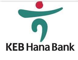 KEB international bank icon with green accent