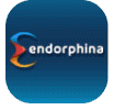 Endorphina Gaming partner icon with blue background