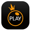 Play Gaming partner icon with black and gold design
