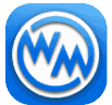 WM Gaming partner icon with blue background